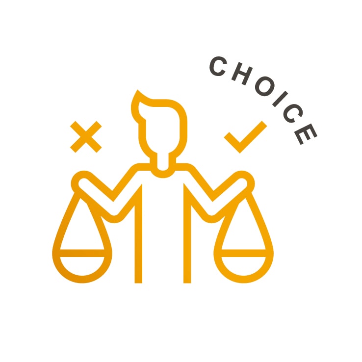 Choice value illustration