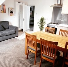Comfortable lounge at Holt House